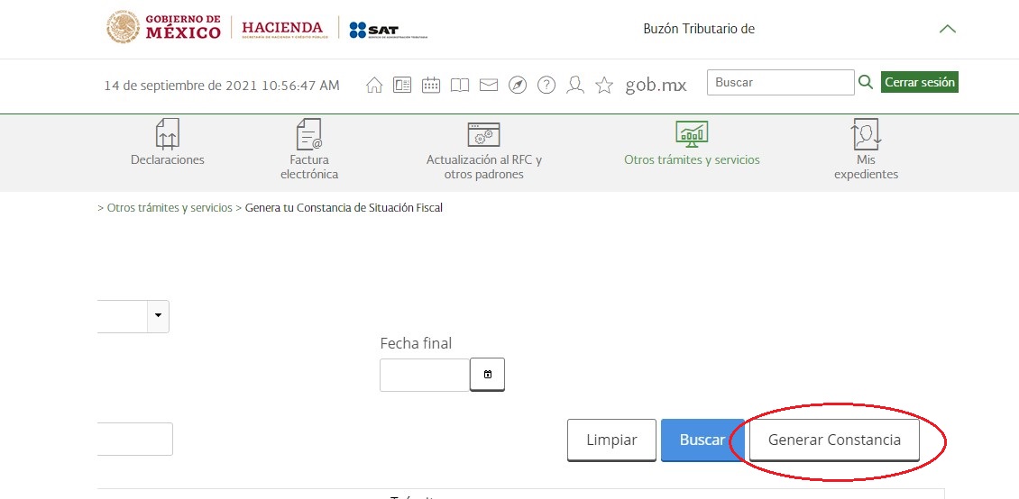 ¿cómo Generar Mi Constancia De Situación Fiscal En El Sat Blog