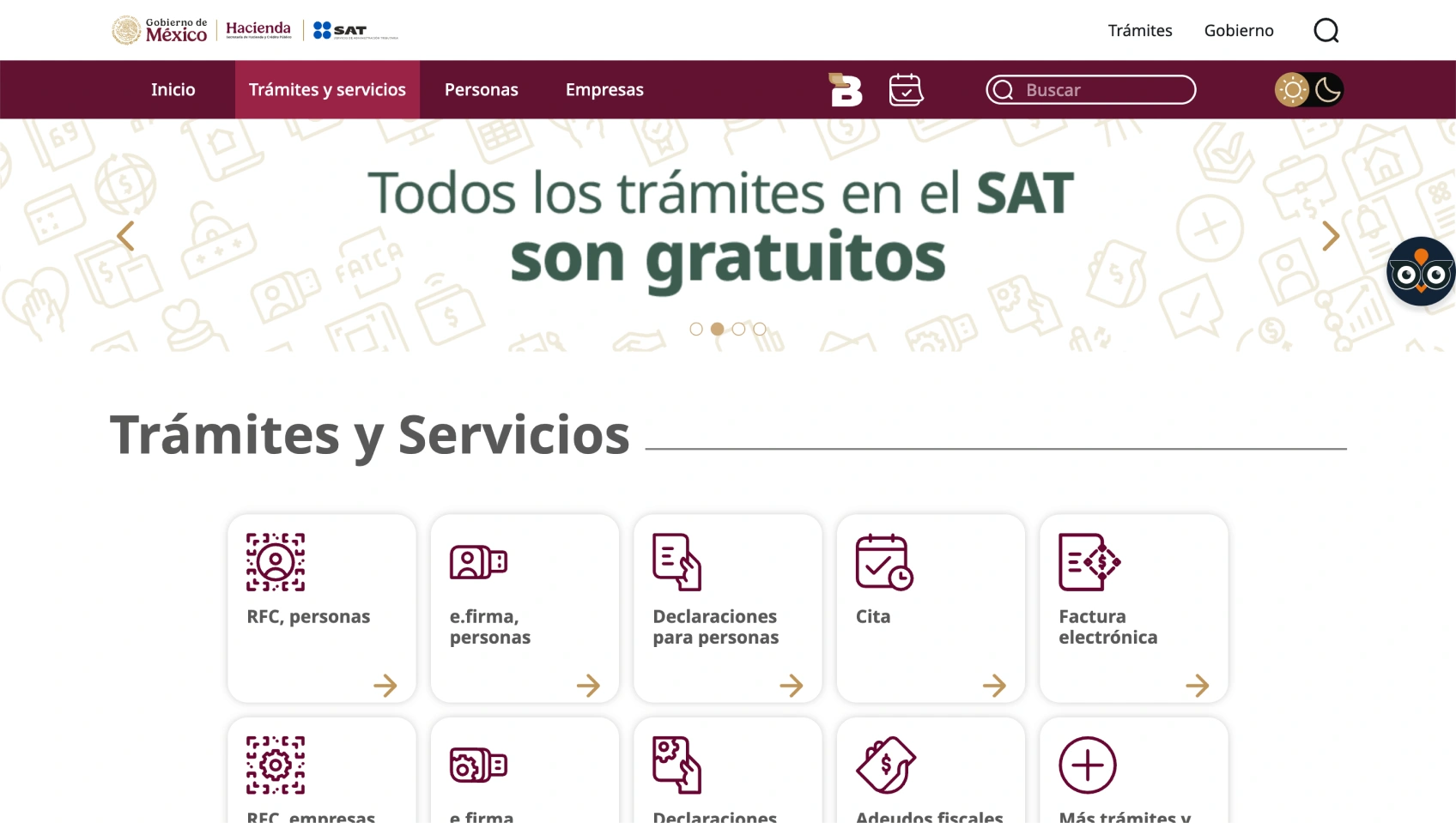 Cómo acceder a los trámites y servicios del nuevo portal del SAT